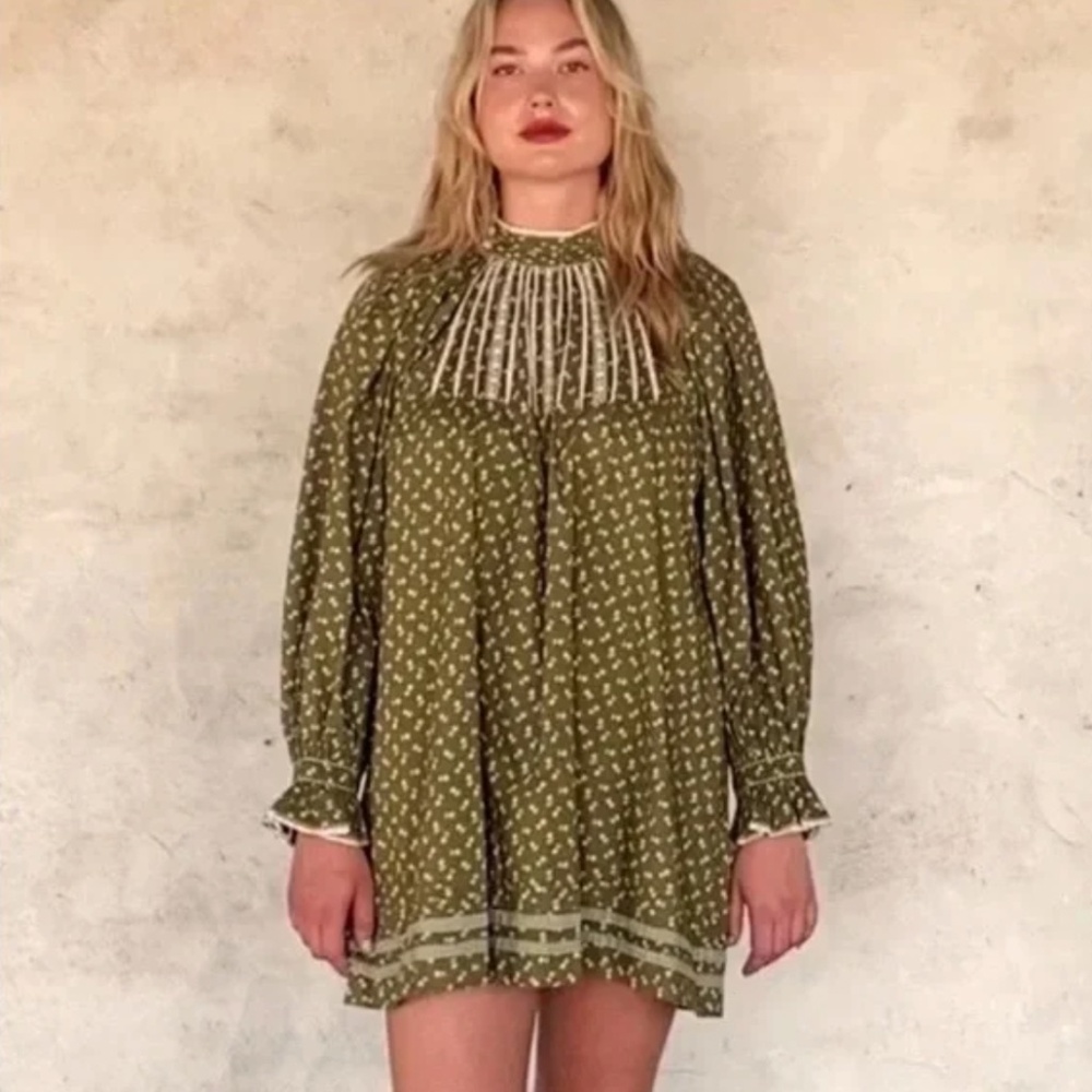 Doen Beatrice Puff Sleeve Dress